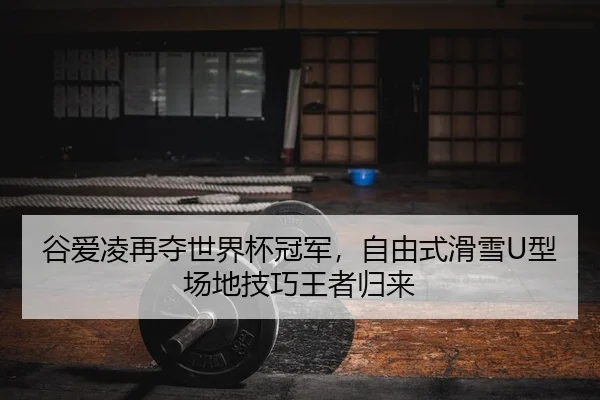 谷爱凌再夺世界杯冠军，自由式滑雪U型场地技巧王者归来